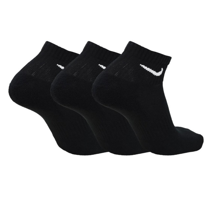 Шкарпетки Nike Everyday Cushion Ankle 3-pack 46-50 black SX7667-010