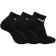 Шкарпетки Nike Everyday Cushion Ankle 3-pack 46-50 black SX7667-010