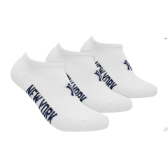 Шкарпетки New York Yankees Sneaker 3-pack 39-42 white 15100004-1001