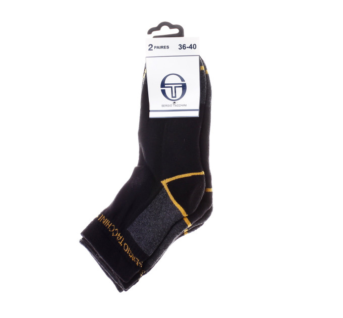 Шкарпетки Sergio Tacchini 2-pack 36-40 black/gray 13150761-1