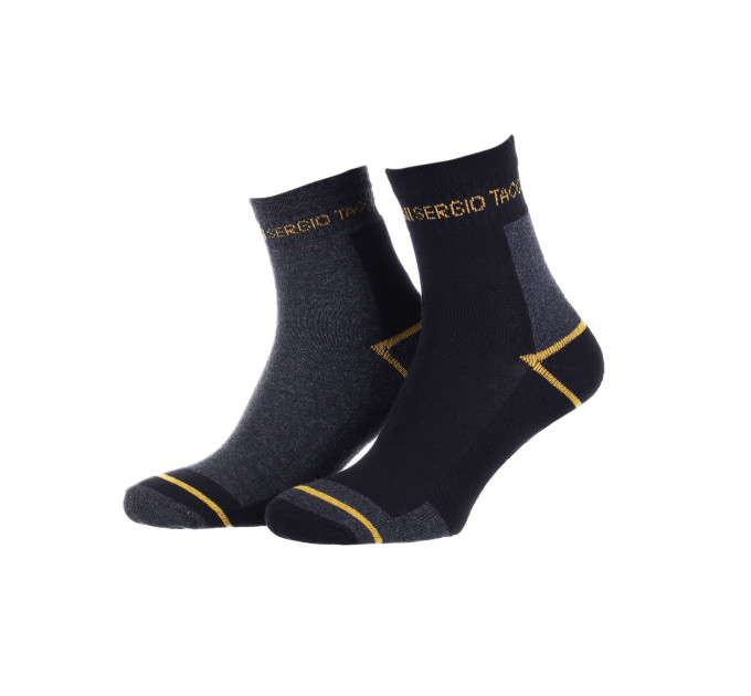 Шкарпетки Sergio Tacchini 2-pack 36-40 black/gray 13150761-1