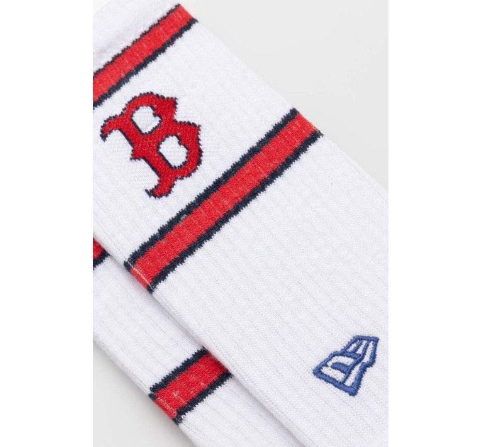 Чоловічі Шкарпетки New Era MLB PREMIUM RED SOX Білий 39-42 (7d13113636 39-42)