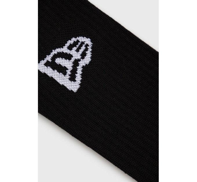 Чоловічі Шкарпетки New Era FLAG CREW SOCKS BLK Чорний 39-42 (7d13113643 39-42)