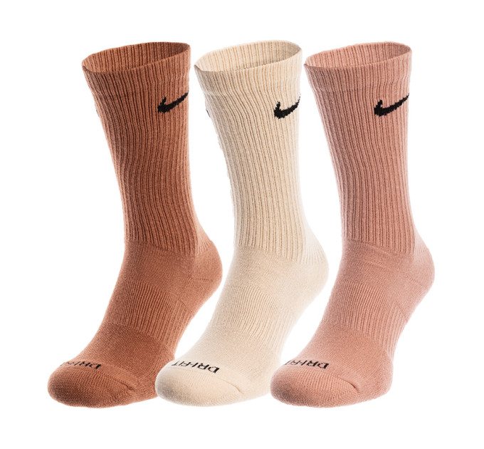 Чоловічі Шкарпетки Nike U EVER DA PLUS CUSH CREW Різнокольоровий 38-42 (7dSX6888-914 38-42)