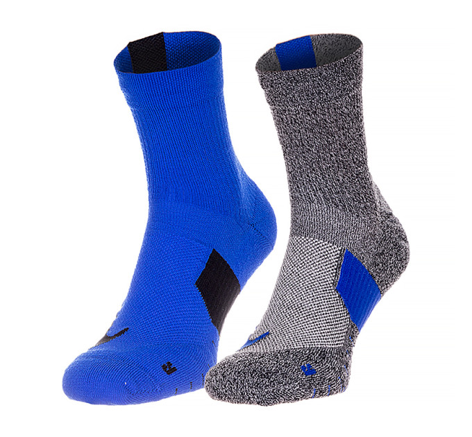 Чоловічі Шкарпетки Nike U NK MLTPLIER ANKLE 2PR - 144 Сірий 38-42 (7dSX7556-937 38-42)