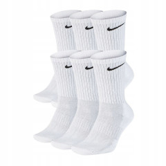 Чоловічі Шкарпетки Nike Everyday Cushion Crew Socks Білий 34-38 (SX7666-100 34-38)