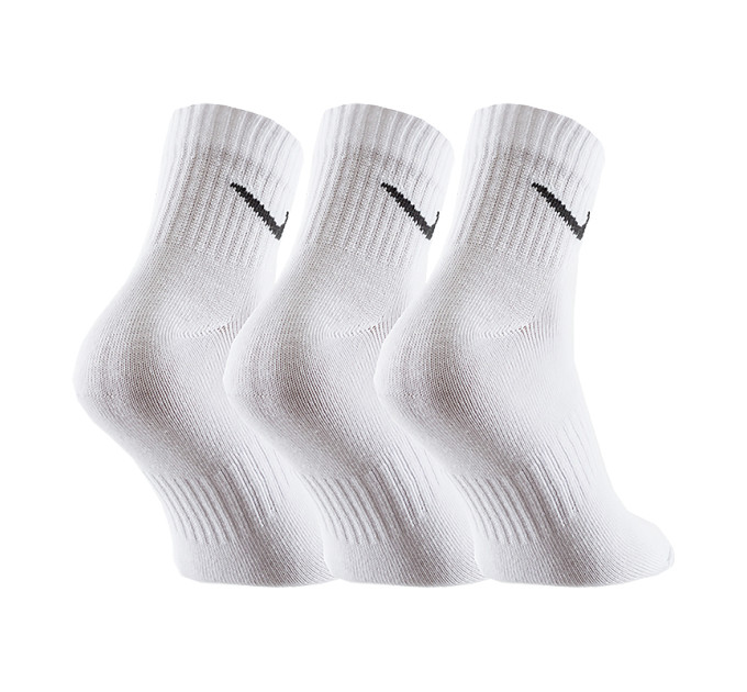 Чоловічі Шкарпетки Nike U NK ED LTWT ANKLE 3P 132 Білий 34-38 (7dSX7677-100 34-38)