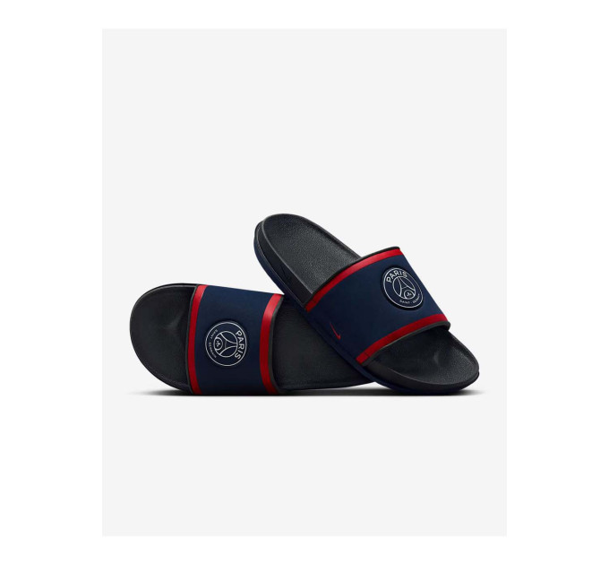 Чоловічі Шльопанці Nike OFFCOURT SLIDE PSG Чорний 44 (7dFZ3190-400 44)