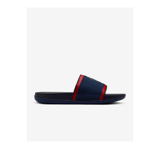 Чоловічі Шльопанці Nike OFFCOURT SLIDE PSG Чорний 46 (7dFZ3190-400 46)