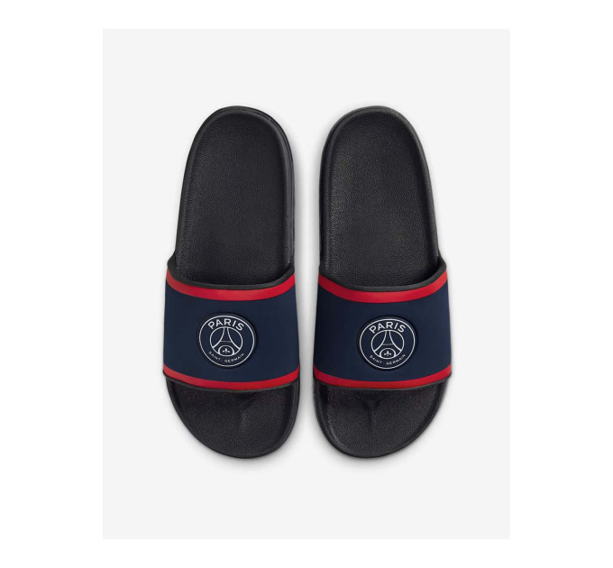 Чоловічі Шльопанці Nike OFFCOURT SLIDE PSG Чорний 46 (7dFZ3190-400 46)
