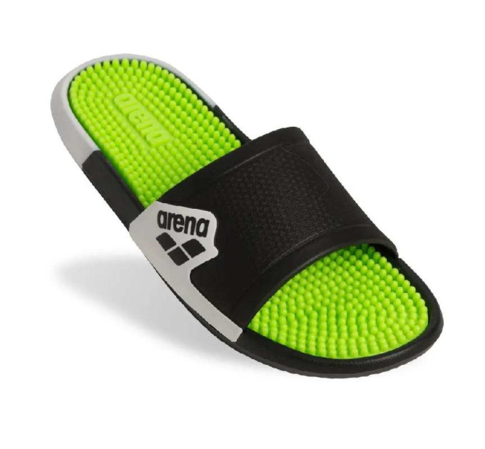 Чоловічі Шльопанці Arena MARCO ACTIVE Чорний, Зелений 43 (009279-120 43)
