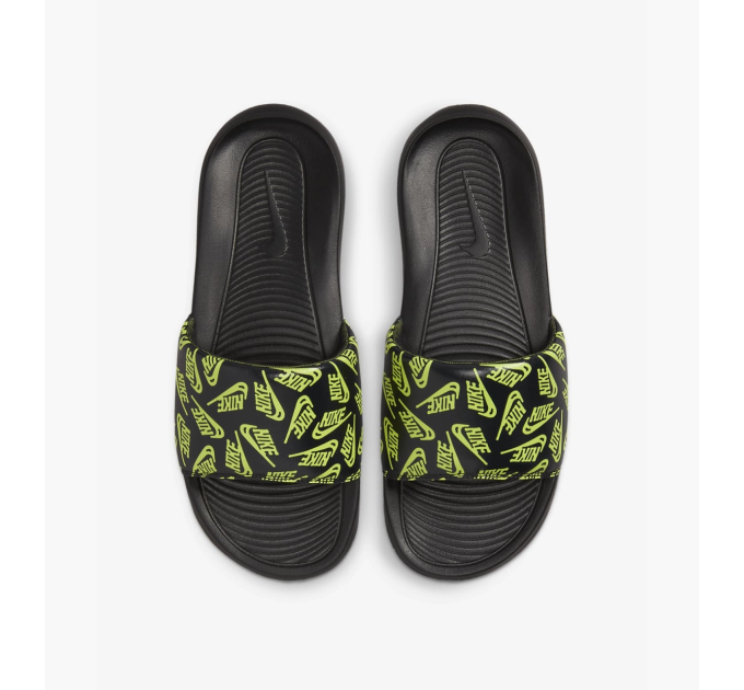 Чоловічі Шльопанці Nike VICTORI ONE SLIDE PRINT Різнокольоровий 45 (7dCN9678-010 45)