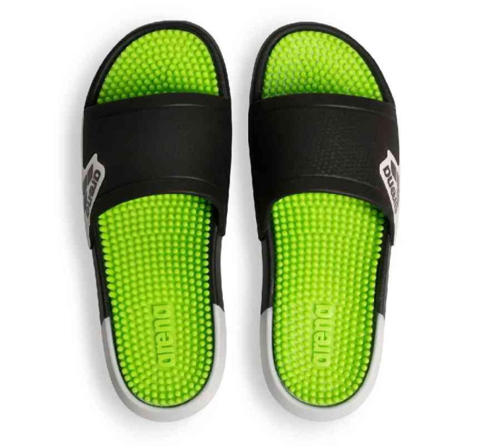 Чоловічі Шльопанці Arena MARCO ACTIVE Чорний, Зелений 44 (009279-120 44)