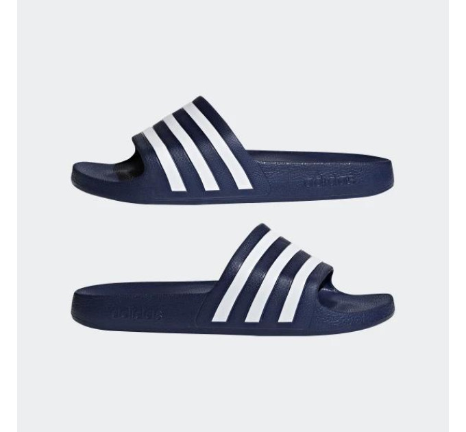Чоловічі Шльопанці Adidas ADILETTE AQUA темно-синій Уні 47 1/3 (12UK) 29.3 см F35542 47 1/3