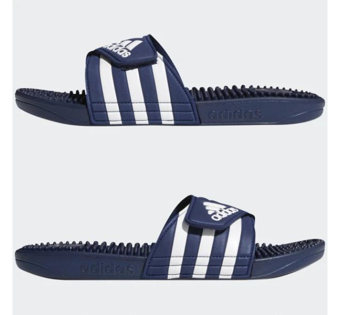 Чоловічі Шльопанці Adidas ADISSAGE темно-синій Уні 47 1/3 (12UK) 29.3 см F35579 47 1/3