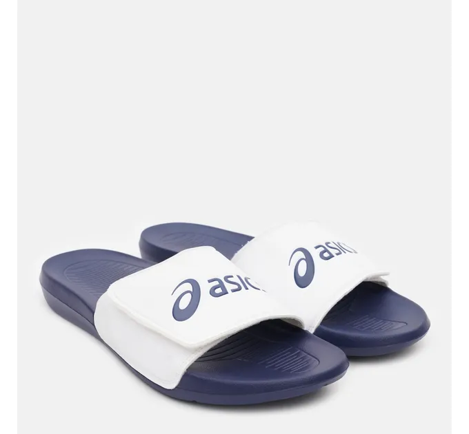 Чоловічі Шльопанці Asics AS002 Білий, Синій 37,5 (1173A005-100)