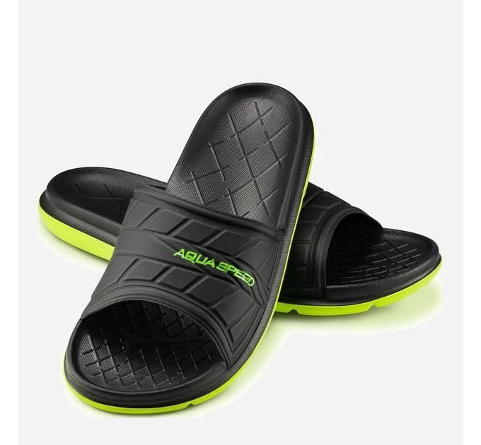 Шльопанці Aqua Speed ASPEN 8488 чорний, жовтий Чол 44 534-07 44 Шльопанці Aqua Speed ASPEN 8488 чорний, жовтий Чол 44 534-07 44