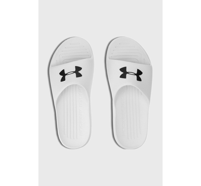 Чоловічі Шльопанці UA CORE PTH SL Білий 44 (3021286-100 44)