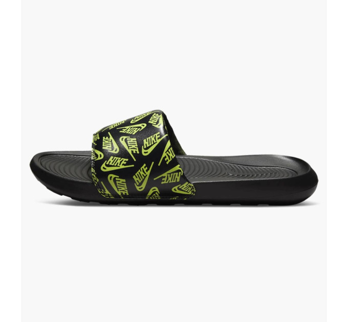 Чоловічі Шльопанці Nike VICTORI ONE SLIDE PRINT Чорний 41 (7dCN9678-010 41)