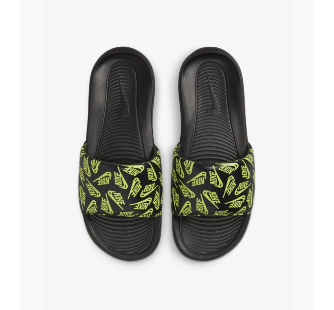 Чоловічі Шльопанці Nike VICTORI ONE SLIDE PRINT Чорний 41 (7dCN9678-010 41)