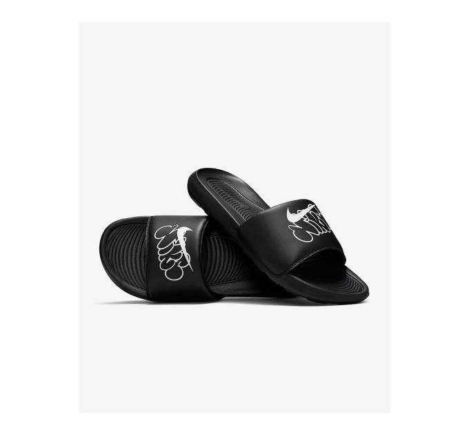Чоловічі Шльопанці Nike NK VICTORI ONE SLIDE PRINT Чорний 45 (7dFZ3110-001 45)