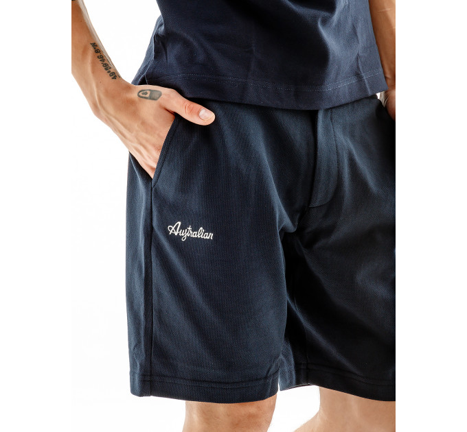 Чоловічі Шорти AUSTRALIAN F-PIQUE' SHORT CLUB Синій S (7dLSUSH0002-200 S)