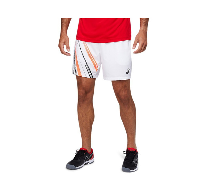 Шорти чол. Asics MEN COURT GRAPHIC SHORT білий (M) 2041A175-100 M