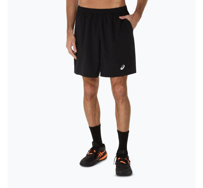 Чоловічі Шорти Asics COURT 9IN SHORT PERFORMANCE Чорний XL (2041A343-001 XL)