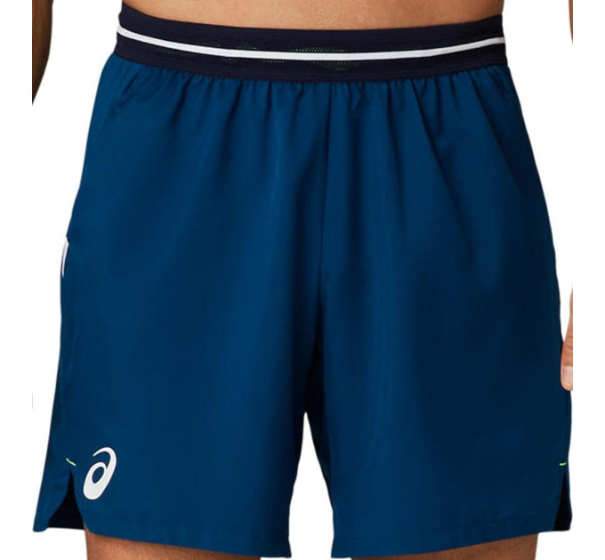 Чоловічі Шорти Asics Match 7 in short Синій L (2041A301-412 L)