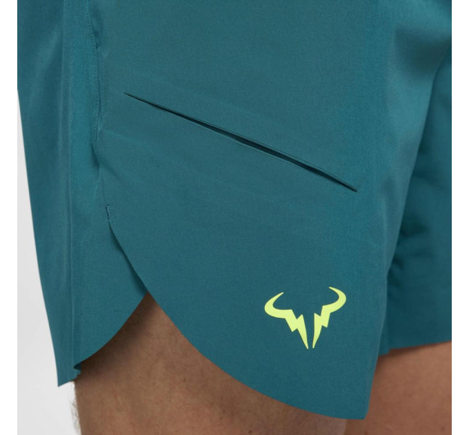 Шорти чоловічі Nike RAFA MNK DFADV SHORT 7IN Зелений XL (DV2881-381 XL)