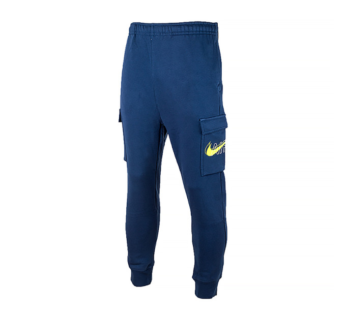 Чоловічі Штани Nike PANT CARGO AIR PRNT PACK Синій M (DD9696-410 M)