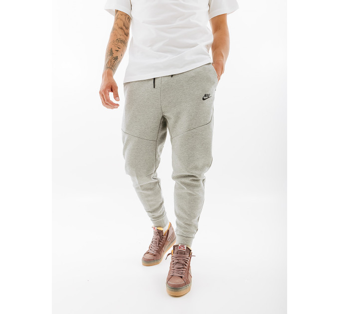 Чоловічі Штани Nike M NSW TCH FLC JGGR Сірий XL (CU4495-063 XL)