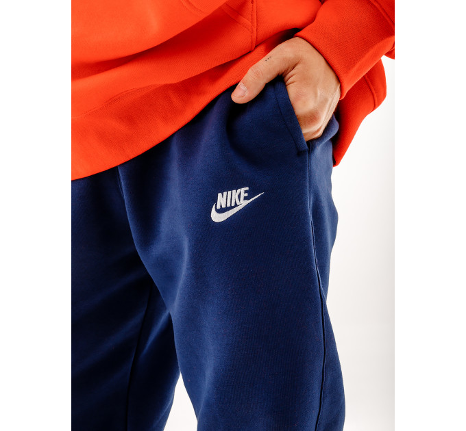 Чоловічі Штани Nike CLUB PANT CF BB Синій XL (BV2737-410)