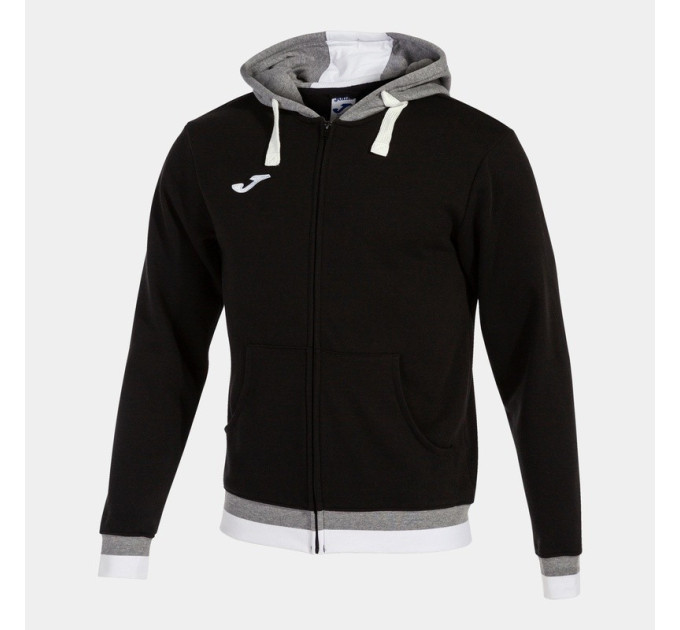 Чоловіча спортивна кофта Joma CONFORT II ZIP-UP HOODIE чорний,сірий L 101963.111 L Чоловіча спортивна кофта Joma CONFORT II ZIP-UP HOODIE чорний,сірий L 101963.111 L