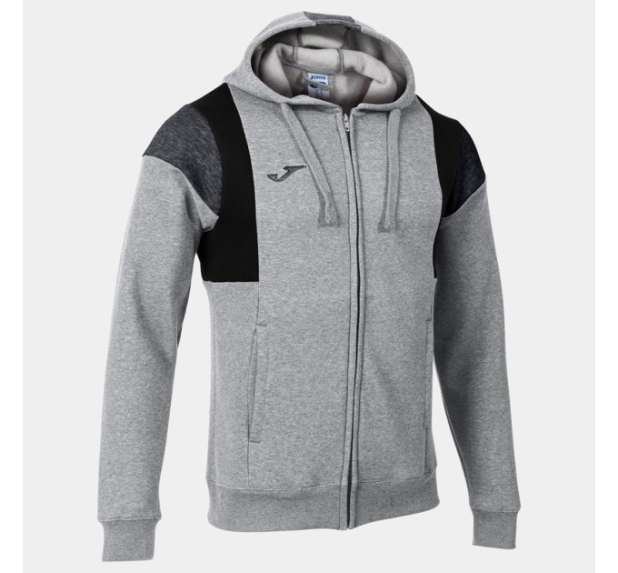 Чоловіча спортивна кофта Joma CONFORT III ZIP-UP HOODIE сіірий XL 102733.251 XL