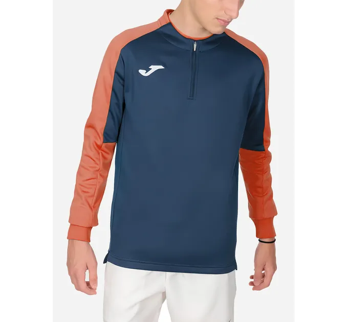 Чоловіча спортивна кофта Joma Eco Championship Темно-синий Помаранчевий M (102749.390)