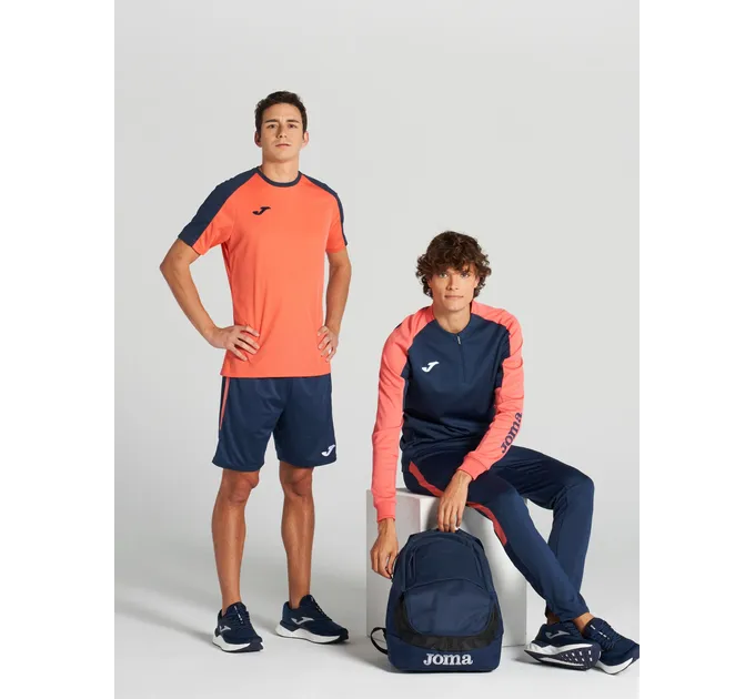 Чоловіча спортивна кофта Joma Eco Championship Темно-синий Помаранчевий M (102749.390)