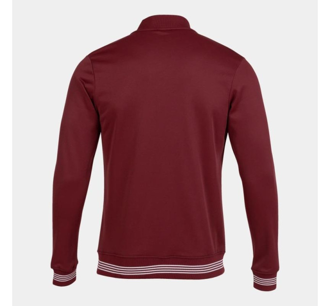 Чоловіча спортивна кофта Joma CAMPUS III Бордовий 2XL (101591.671 2XL)