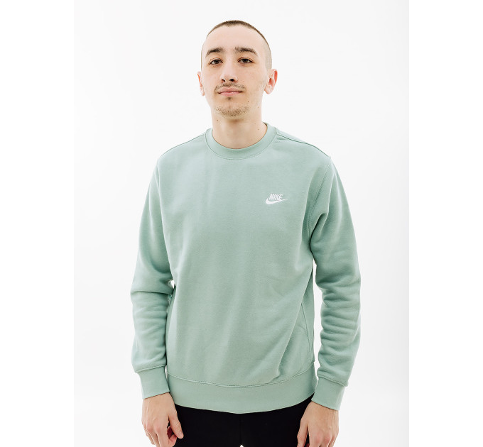 Чоловіча Світшот Nike CLUB CRW BB Бірюзовий XL (7dBV2662-309 XL)