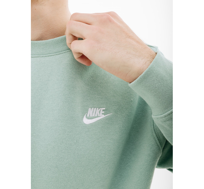 Чоловіча Світшот Nike CLUB CRW BB Бірюзовий XL (7dBV2662-309 XL)