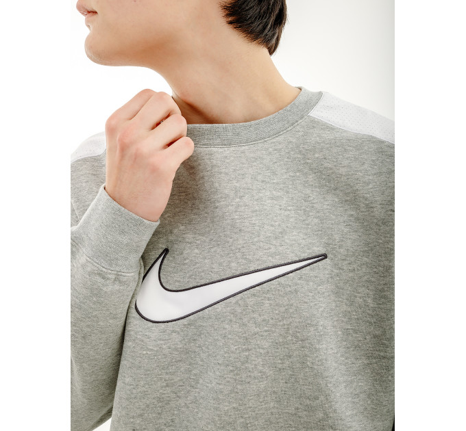 Чоловіча Кофта Nike CREW BB Сірий M (7dFN0245-063 M)