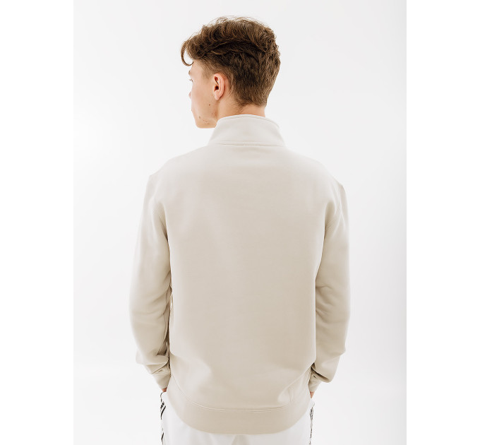 Чоловіча Кофта Nike CLUB BB HZ TOP Білий 2XL (7dDD4732-073 2XL)