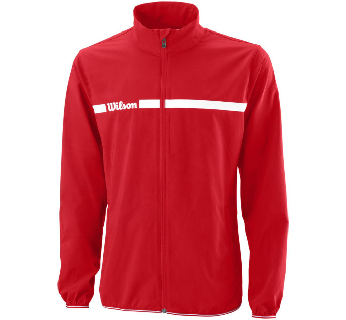 Чоловіча Спортивна кофта Wilson TEAM II WOVEN JACKET Червоний S (WRA794905 S)