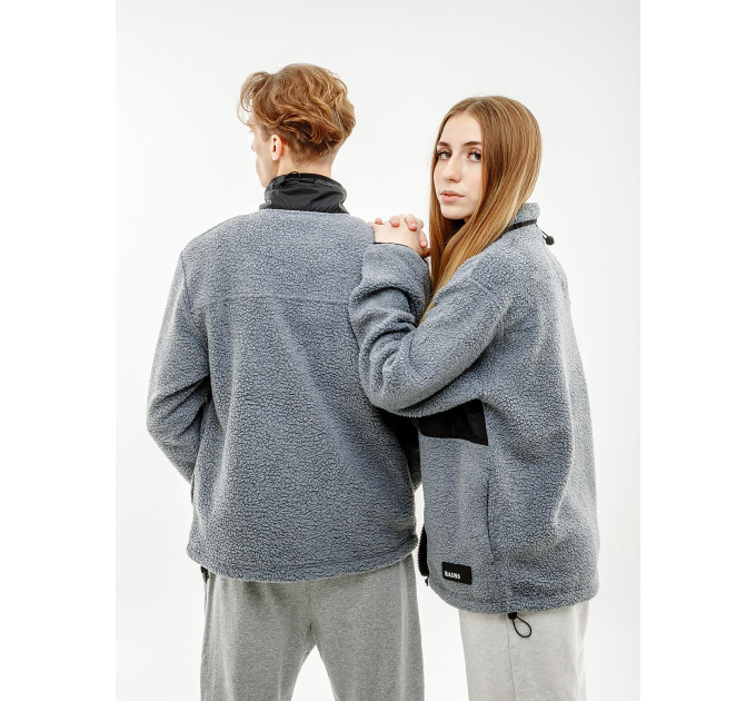 Кофта унісекс Rains Tops Сірий S/M (7d1852-HeatherGrey S/M)