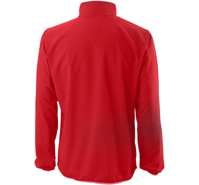 Чоловіча Спортивна кофта Wilson TEAM II WOVEN JACKET Червоний XL (WRA794905 XL)