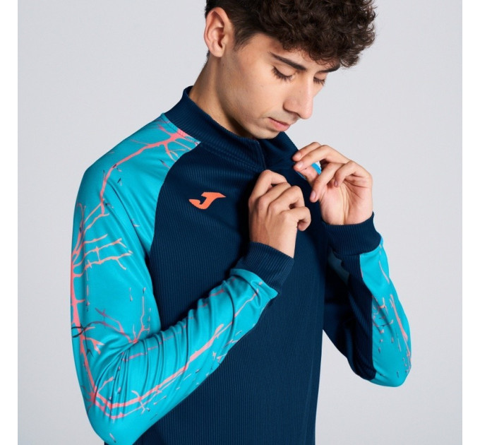 Чоовічий реглан Joma ELITE IX SWEATSHIRT синій 2XL 102756.334 2XL