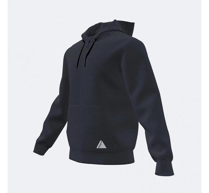 Чоловіча спортивна кофта Joma INDOOR GYM ZIP-UP HOODIE BLACK чорний S 102970.100 S
