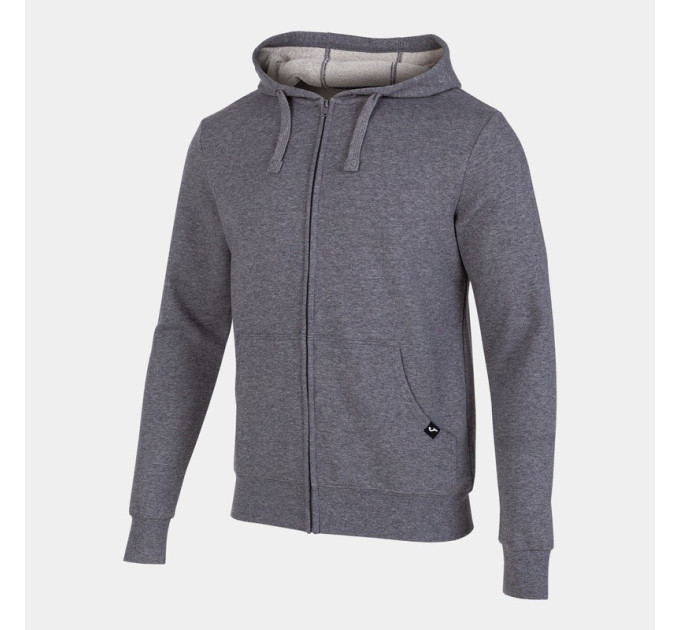 Чоловіча спортивна кофта Joma JUNGLE ZIP-UP HOODIE MELANGE сірий M 102109.280 M