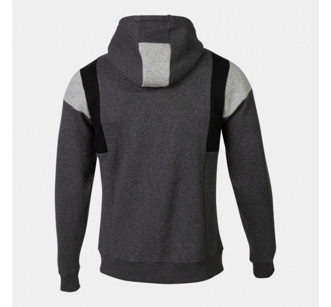 Чоловіча спортивна кофта Joma CONFORT III ZIP-UP HOODIE сірий S 102733.151 S