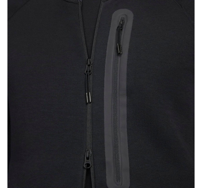 Чоловіча Кофта Nike M NK TCH FLC N98 JKT Чорний 2XL (7dFB8008-010 2XL)